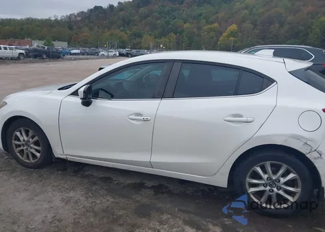 2014 Mazda Mazda3 I Touring z USA, uszkodzony, nr VIN JM1BM1L75E1205360